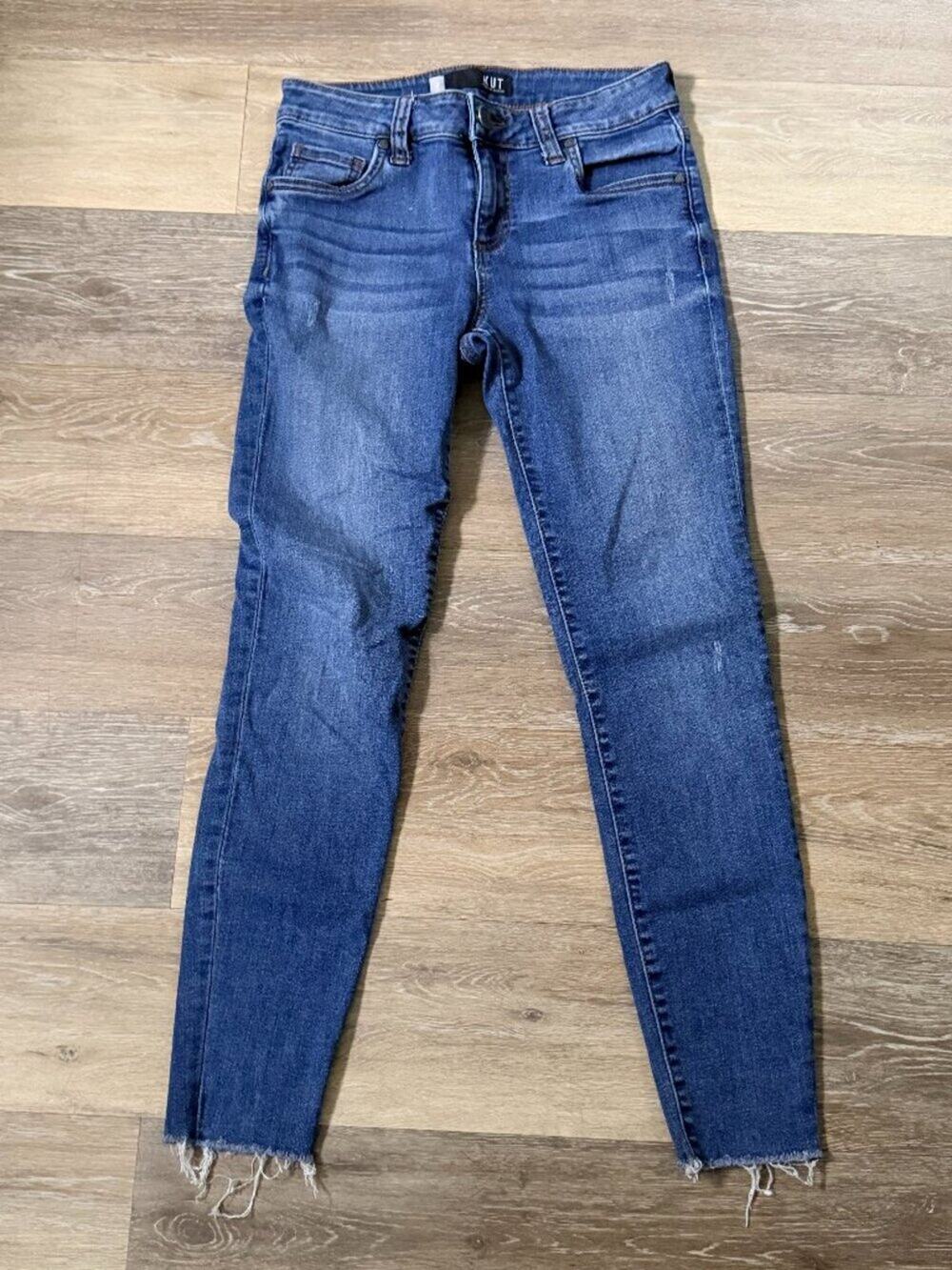 KUT from the  Kloth Size 2 Jeans Connie Ankle Skinny